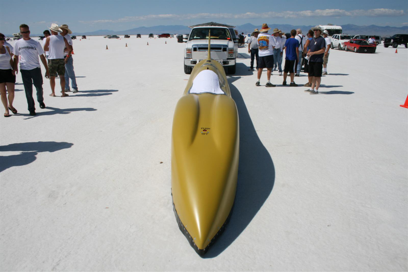 Illustration for article titled Bobby Moore's Maro Special, A 400 MPH Super Streamliner